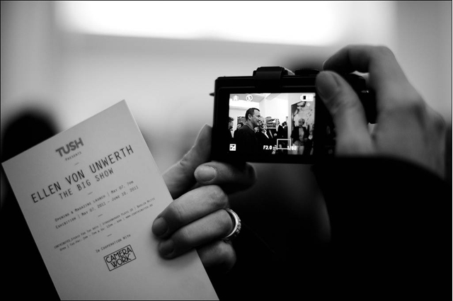 Opening Night Ellen von Unwerth Big Show at Contribution Berlin Tush Magazine