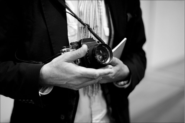 Daniel Schwartz and his Contax RTS