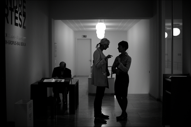 Ute Weingarten after the Daniel Schwartz Press Conference Martin-Gropius-Bau Berlin