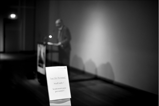 Gereon Sievernich presentation at Daniel Schwartz Opening Martin-Gropius-Bau Berlin