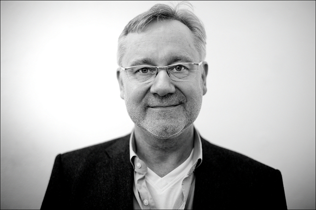 Michael Wolf at a book presentation at 25Books Berlin