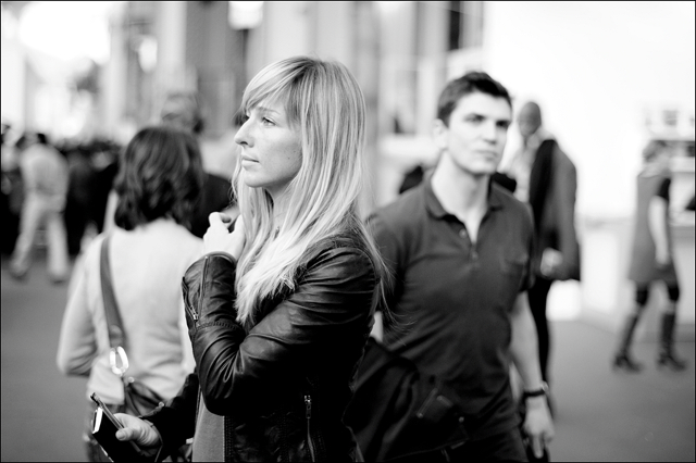 Visitor at Paris Photo