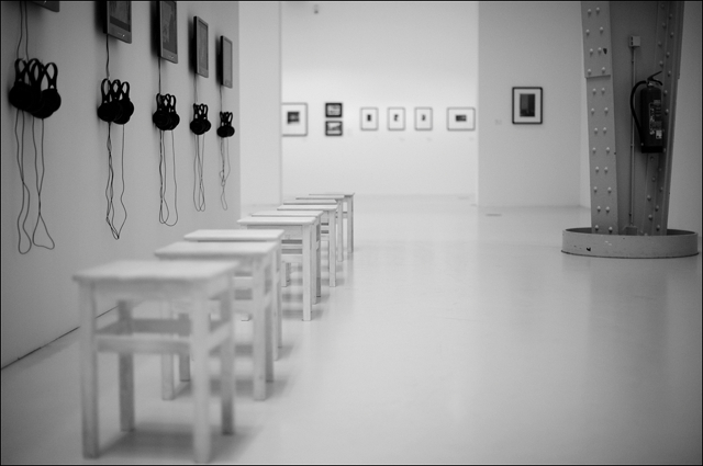 Saul Leiter retrospective exhibition Deichtorhallen Hamburg installation view