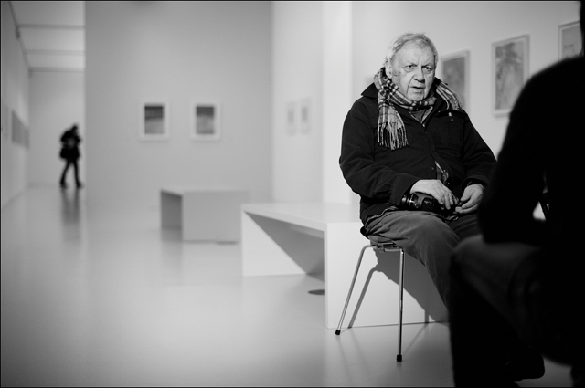 Saul Leiter interviewed by NDR at Deichtorhallen Hamburg