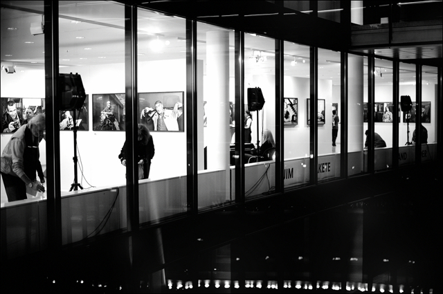 Gallery view of Jim Rakete exhibition at Willy-Brandt-Haus Berlin