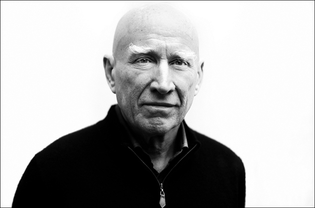 Sebastião Salgado at the opening of Genesis at C/O gallery Berlin