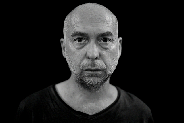 Michael Ackerman at his darkroom Berlin 2021